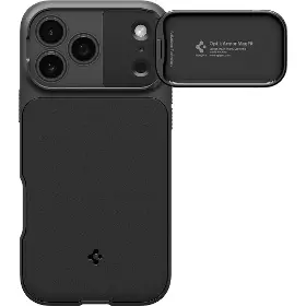 Kryt na mobil - Spigen Optik Armor MS case iPhone 17 Pro Black - 2