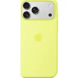 Apple iPhone 17 Pro Max Silicone Case MS Neon Yellow