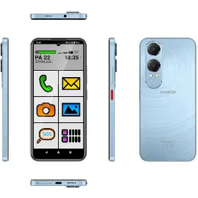 Mobilní telefon - Aligator S8000 SENIOR 4/128GB Modrý - 4