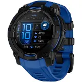Garmin Instinct 3 45mm AMOLED Black - Bolt Blue/Black band