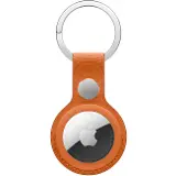 Apple AirTag FineWoven Key Ring Fox Orange