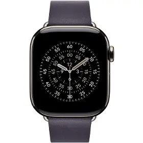 Řemínek na hodinky - Apple Watch 42mm Midnight Purple Modern Buckle Large - 3