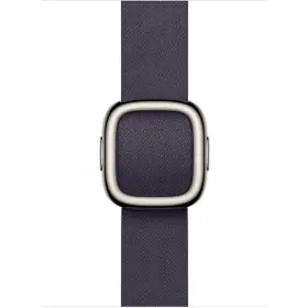Řemínek na hodinky - Apple Watch 42mm Midnight Purple Modern Buckle Large - 1