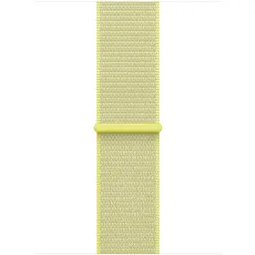 Řemínek na hodinky - Apple Watch 42mm Neon Yellow Sport Loop - 1