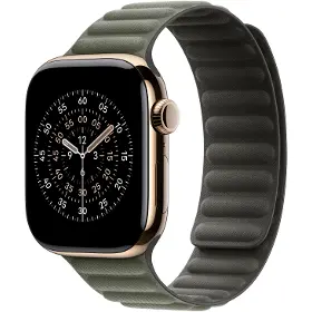 Řemínek na hodinky - Apple Watch 42mm Sage Gray Magnetic Link S/M - 2