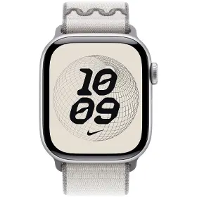 Řemínek na hodinky - Apple Watch 42mm Veiled Grey Nike Sport Loop - 3