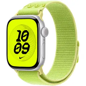 Řemínek na hodinky - Apple Watch 42mm Volt Splash Nike Sport Loop - 2