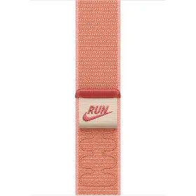 Řemínek na hodinky - Apple Watch 46mm Alpenglow Pink Nike Sport Loop - 1