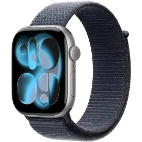 Řemínek na hodinky - Apple Watch 46mm Anchor Blue Sport Loop - 2