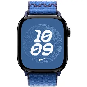 Řemínek na hodinky - Apple Watch 46mm Blue Ribbon Nike Sport Loop - 3