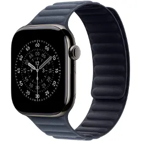 Řemínek na hodinky - Apple Watch 46mm Navy Magnetic Link S/M - 2