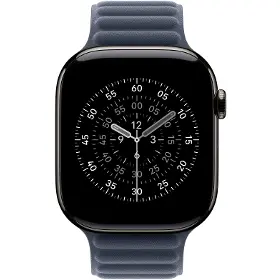 Řemínek na hodinky - Apple Watch 46mm Navy Magnetic Link S/M - 3