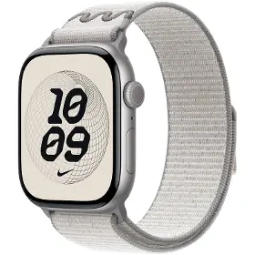 Řemínek na hodinky - Apple Watch 46mm Veiled Grey Nike Sport Loop - 2