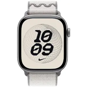 Řemínek na hodinky - Apple Watch 46mm Veiled Grey Nike Sport Loop - 3