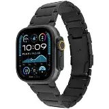Fixed Titanový řemínek pro Apple Watch 44/45/46/49mm Černý
