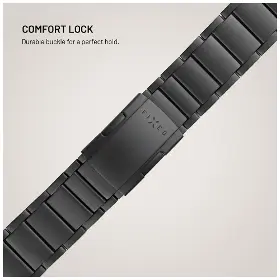 Řemínek na hodinky - Fixed Titanový řemínek pro Garmin QuickFit 22mm, black - 5