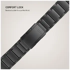 Řemínek na hodinky - Fixed Titanový řemínek pro Samsung Galaxy Watch Ultra Černý - 5