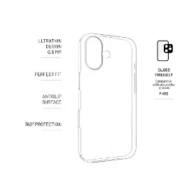 Kryt na mobil - Fixed Slim TPU iPhone 17 - 2