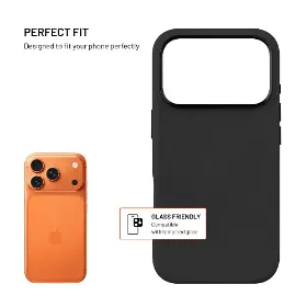 Kryt na mobil - Fixed MagFlow iPhone 17 Pro Černý - 2