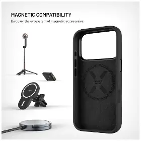 Kryt na mobil - Fixed MagFlow iPhone 17 Pro Černý - 3