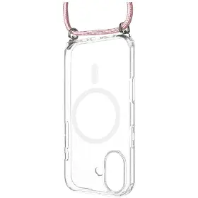 Kryt na mobil - Fixed MagPure Neck iPhone 17 Růžová - 1