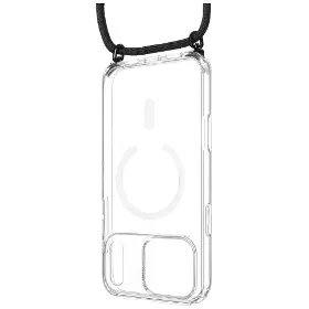 Kryt na mobil - Fixed MagPure Neck iPhone 17 Pro Max Černá - 1