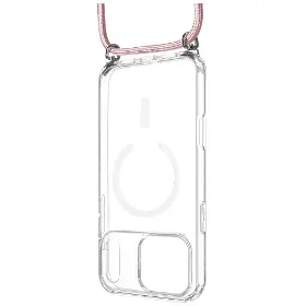 Kryt na mobil - Fixed MagPure Neck iPhone 17 Pro Max Růžová - 1