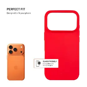 Kryt na mobil - Fixed Kryt Story iPhone 17 Pro Červený - 2