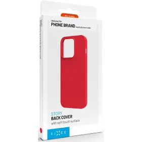 Kryt na mobil - Fixed Kryt Story iPhone 17 Pro Červený - 5