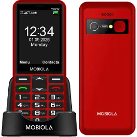 Mobilný telefón - Mobiola MB900 červený - 4