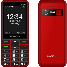 Mobilný telefón - Mobiola MB900 červený - 1