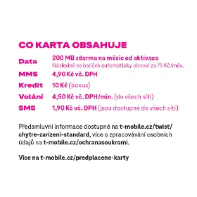 Karta T-Mobile - T-Mobile Twist Chytré zařízení - 2