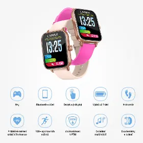 Smart hodinky - Lamax BCool2 Play Rose Gold - 5