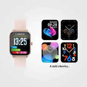 Smart hodinky - Lamax BCool2 Play Rose Gold - 6