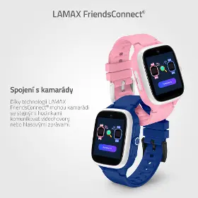 Dětské Smart hodinky - Lamax WatchY4 Play Pink - 6