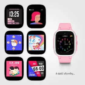 Dětské Smart hodinky - Lamax WatchY4 Play Pink - 9
