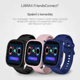 Dětské Smart hodinky - Lamax WatchY4 Plus Black - 6