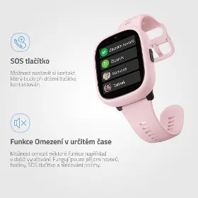 Dětské Smart hodinky - Lamax WatchY4 Plus Black - 7