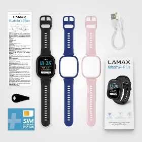 Dětské Smart hodinky - Lamax WatchY4 Plus Black - 8