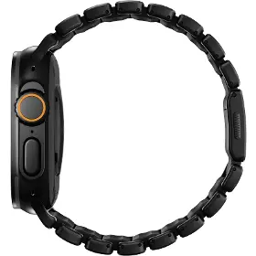 Řemínek na hodinky - Nomad Spartan Band Black Titanium Black Apple Watch 45/46/49mm - 3