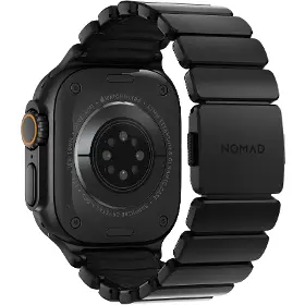 Řemínek na hodinky - Nomad Spartan Band Black Titanium Black Apple Watch 45/46/49mm - 4