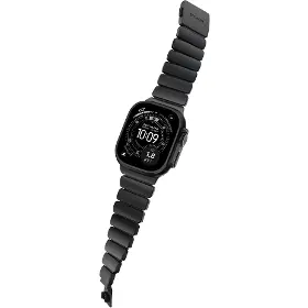 Řemínek na hodinky - Nomad Spartan Band Black Titanium Black Apple Watch 45/46/49mm - 6
