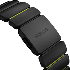Řemínek na hodinky - Nomad Spartan Band Black Titanium Volt Apple Watch 45/46/49mm - 5