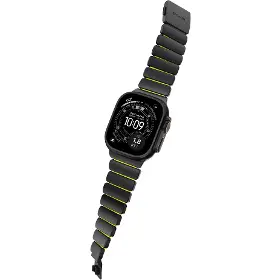 Řemínek na hodinky - Nomad Spartan Band Black Titanium Volt Apple Watch 45/46/49mm - 6