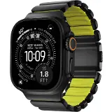 Nomad Spartan Band Black Titanium Volt Apple Watch 45/46/49mm