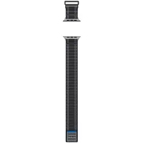 Řemínek na hodinky - Spigen Fabric Band Black Apple Watch 49/46/45/44mm - 4