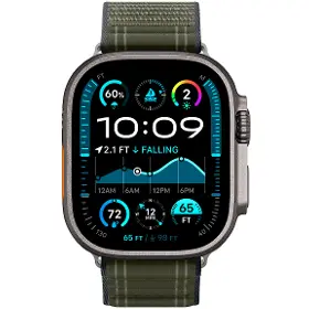 Řemínek na hodinky - Spigen Fabric Band Green Apple Watch 49/46/45/44mm - 1
