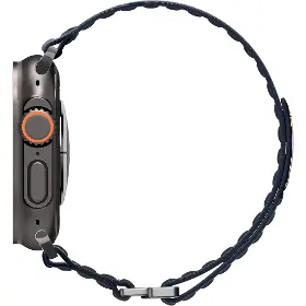 Řemínek na hodinky - Spigen Fabric Band Navy Apple Watch 49/46/45/44mm - 2