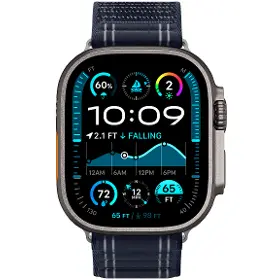 Řemínek na hodinky - Spigen Fabric Band Navy Apple Watch 49/46/45/44mm - 1