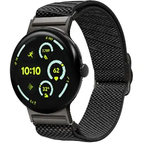 Řemínek na hodinky - Spigen Lite Fit X Band Black Google Pixel Watch 4/3/2/1 41mm - 1